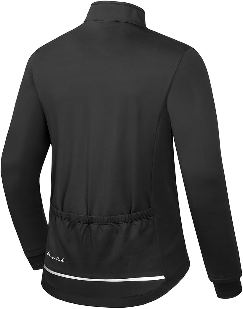 Cycling Bike Jackets for Men Winter Thermal Running Jacket Windproof Breathable Reflective Softshell Windbreaker